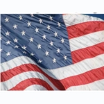 2 Ply Polyester U.S. Flags (Longest Lasting Outdoor Flag) (