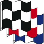 3' x 3' Checkered Flags