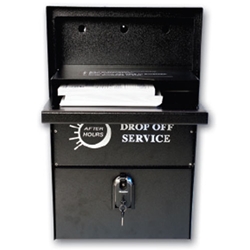 Self-Contained Night Drop Box Pedestal Mount