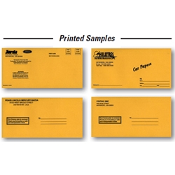 License Plate Envelope - Imprinted