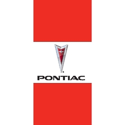 Pontiac Light Pole Flags (Horizontal)