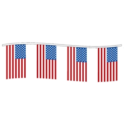 12" x 18" American Flag Line